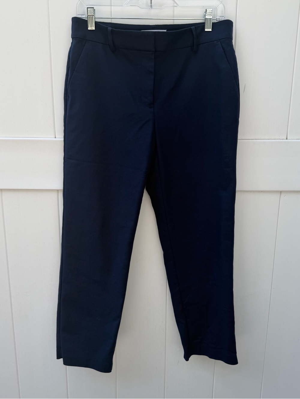 LOFT Riviera Slim Pant in  Navy women’s size 6 curvy